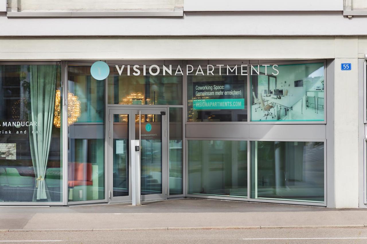 Visionapartments Basel - Contactless Check-In المظهر الخارجي الصورة
